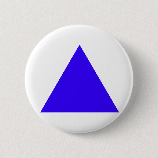 Triangle jGibney The MUSEUM Zazzle Gifts Pinback Button (Front)