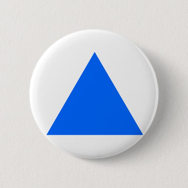 Triangle jGibney The MUSEUM Zazzle Gifts Pinback Button (Front)