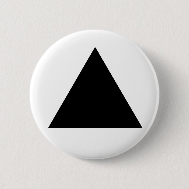 Triangle jGibney The MUSEUM Zazzle Gifts Pinback Button (Front)