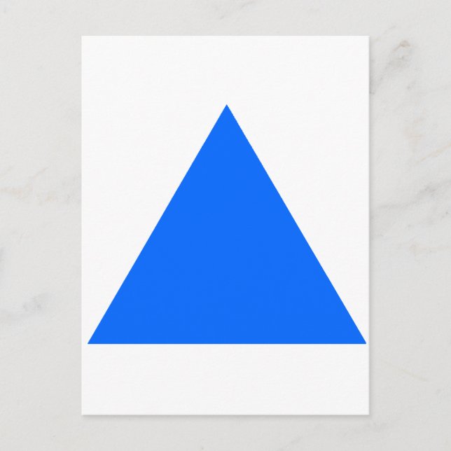 Triangle jGibney The MUSEUM Zazzle Gifts Postcard (Front)