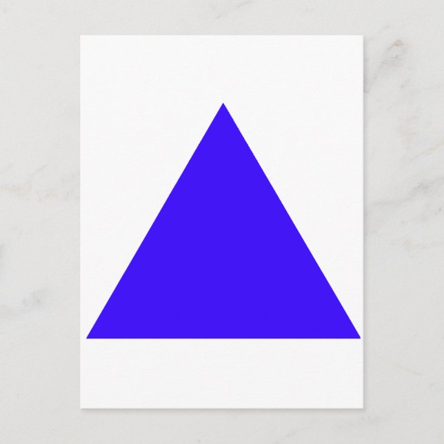 Triangle jGibney The MUSEUM Zazzle Gifts Postcard (Front)