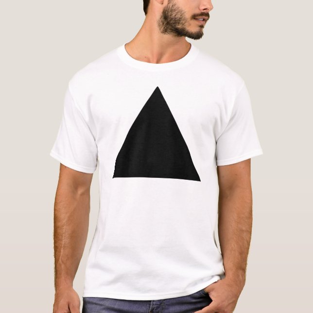 Triangle jGibney The MUSEUM Zazzle Gifts T-Shirt (Front)