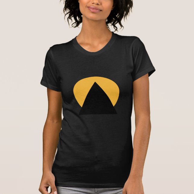 Triangle jGibney The MUSEUM Zazzle Gifts T-Shirt (Front)