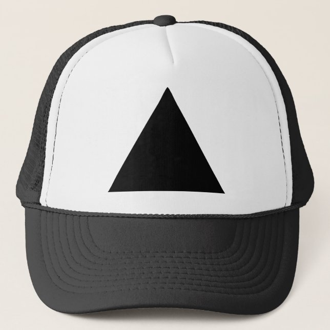 Triangle jGibney The MUSEUM Zazzle Gifts Trucker Hat (Front)