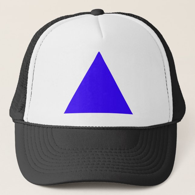 Triangle jGibney The MUSEUM Zazzle Gifts Trucker Hat (Front)