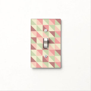 Triangle Mosaic Light Switch Cover
