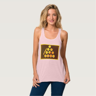 "Triangle of Half Oranges" Cute Photo. Buy Now Tank Top