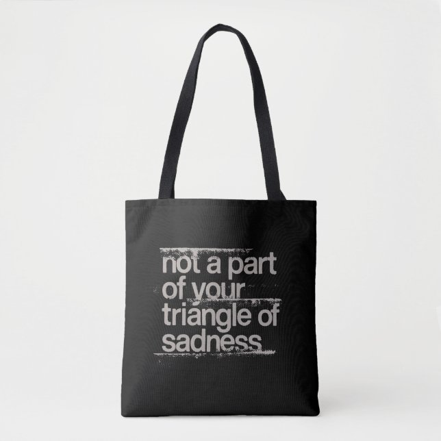 Triangle of Sadness Tote Bag (Front)