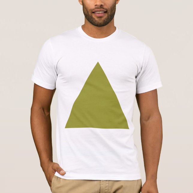Triangle - Olive T-Shirt (Front)