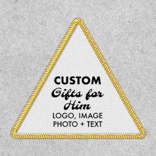 TRIANGLE PATCH Custom Gifts for Him