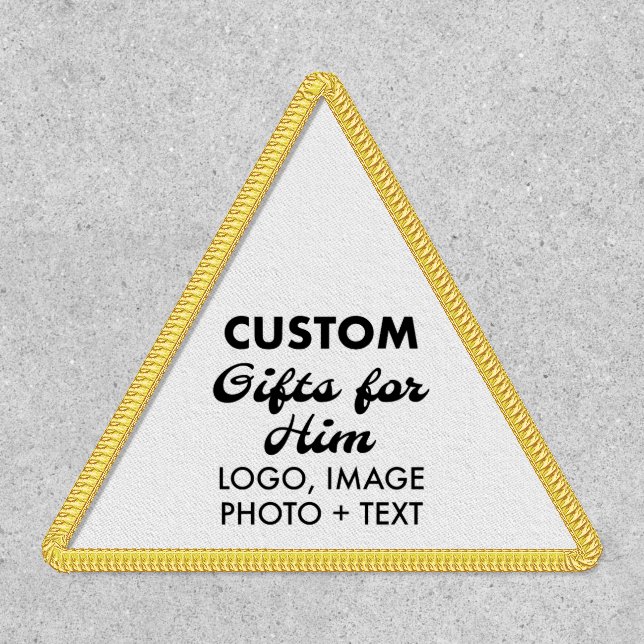 TRIANGLE PATCH Custom Gifts for Him (Front)