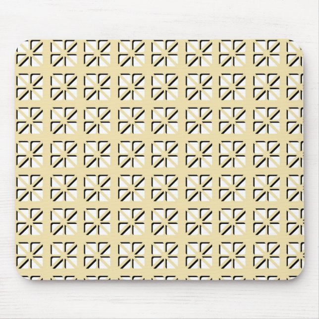 Triangle Pattern Mouse Pad (Front)