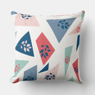 Triangle Pattern Throw Pillow
