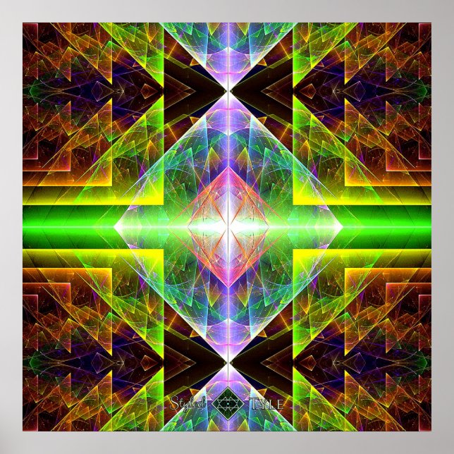 Triangle Prism Poster (Front)