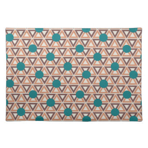 Triangle Quilt  Cloth Placemat