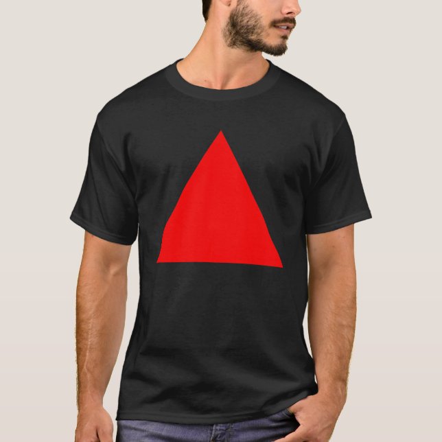 Triangle - Red T-Shirt (Front)