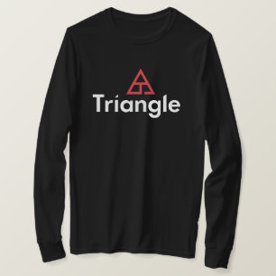 Triangle Stacked Logo T-Shirt