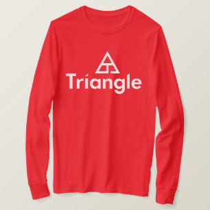 Triangle Stacked Logo T-Shirt