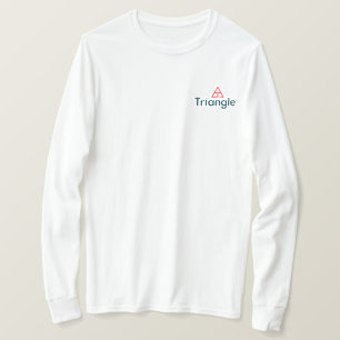 Triangle Stacked Logo T-Shirt