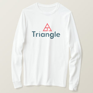 Triangle Stacked Logo T-Shirt