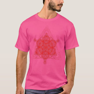 Triangle Superpyramid Red T-Shirt
