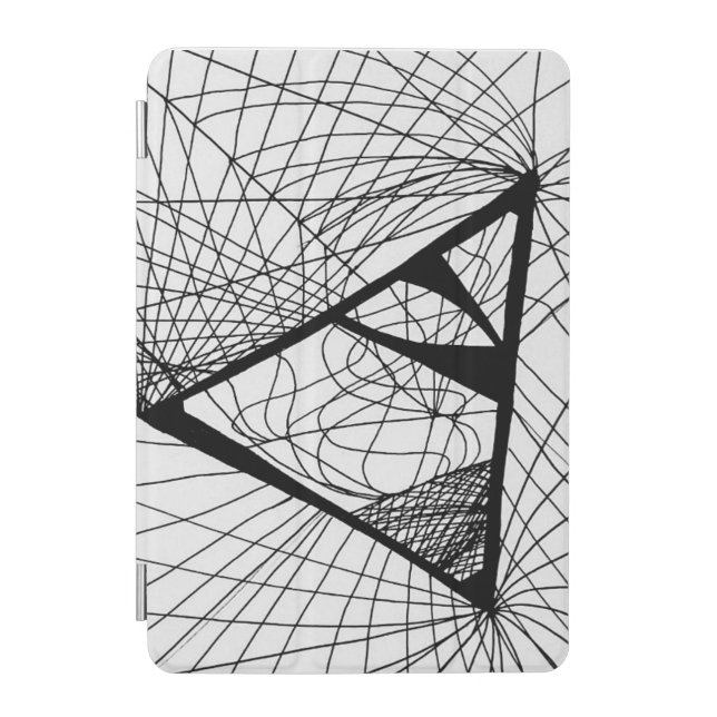 Triangle Tangle iPad Mini Cover (Front)