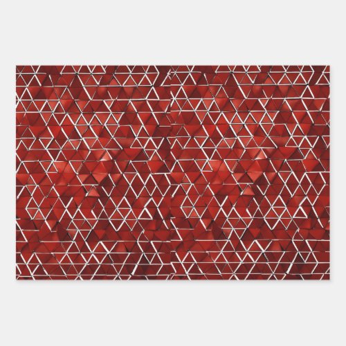 Triangle Tango Wrapping Paper