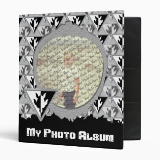 Triangle Turtle Customizable 1" Photo Binder
