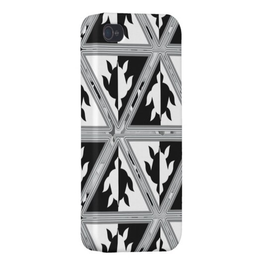 Triangle Turtle iPhone Case Case For iPhone 4 (Back Right)