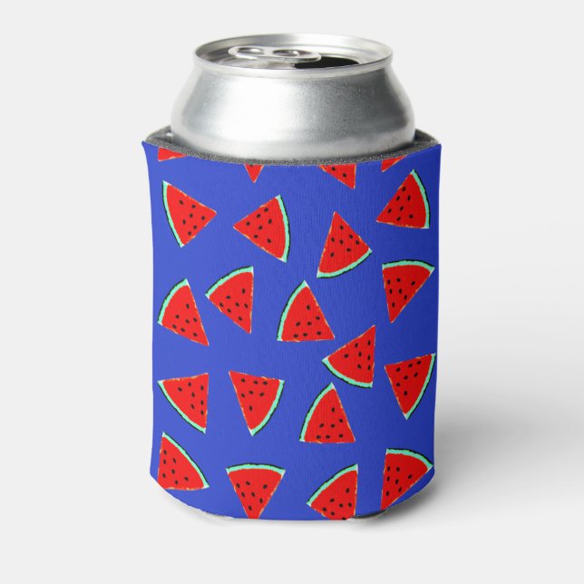 Triangle Watermelons Can Cooler (Can Back)