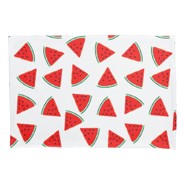 Triangle Watermelons Pillow Case (Front)
