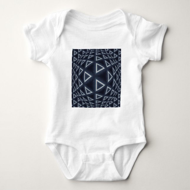 Triangle World Baby Bodysuit (Front)