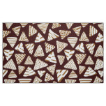 Triangles 240121 - Shades of Chocolate Fabric