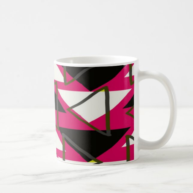 Triangles Coffee Mug (Right)