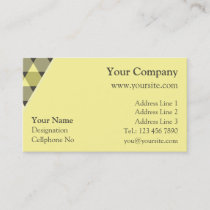 Triangles Decoration Business Card