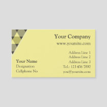 Triangles Decoration Business Card