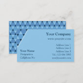Triangles Decoration Business Card (Front/Back)