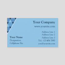 Triangles Decoration Business Card