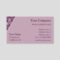 Triangles Decoration Business Card