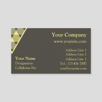 Triangles Decoration Business Card