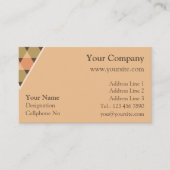 Triangles Decoration Business Card (Front)