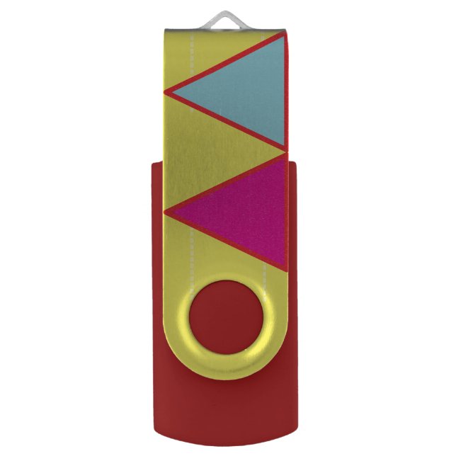 TRIANGLES FLASH DRIVE (Front Vertical)
