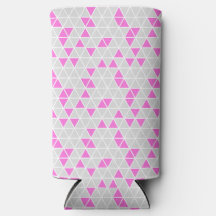 Triangles foam slim seltzer can coolers