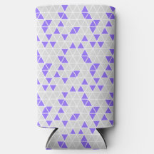 Triangles foam slim seltzer can coolers
