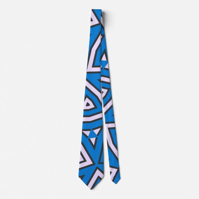 triangles in blue tie (Front)