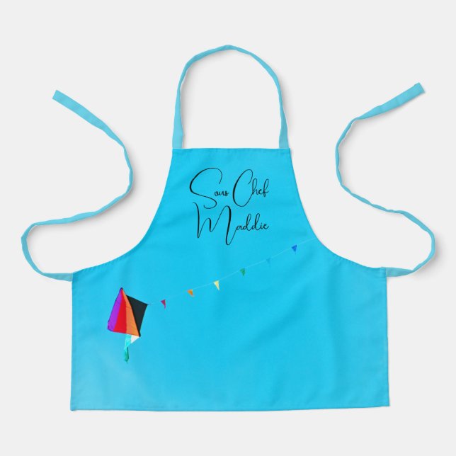 Triangles in the Sky Apron (Front)