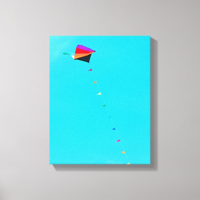 Triangles in the Sky Canvas Print (Front)