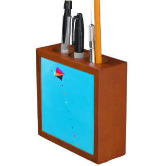 Triangles in the Sky Desk Organizer