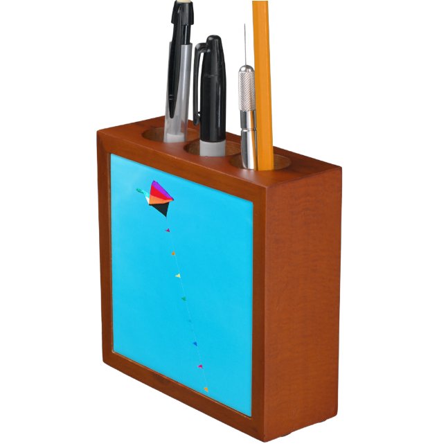 Triangles in the Sky Desk Organizer (In Situ)