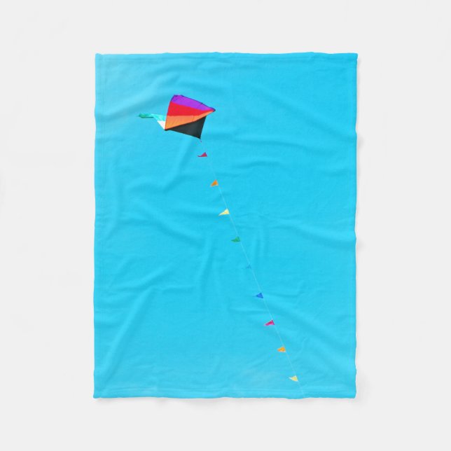 Triangles in the Sky Fleece Blanket (Front)